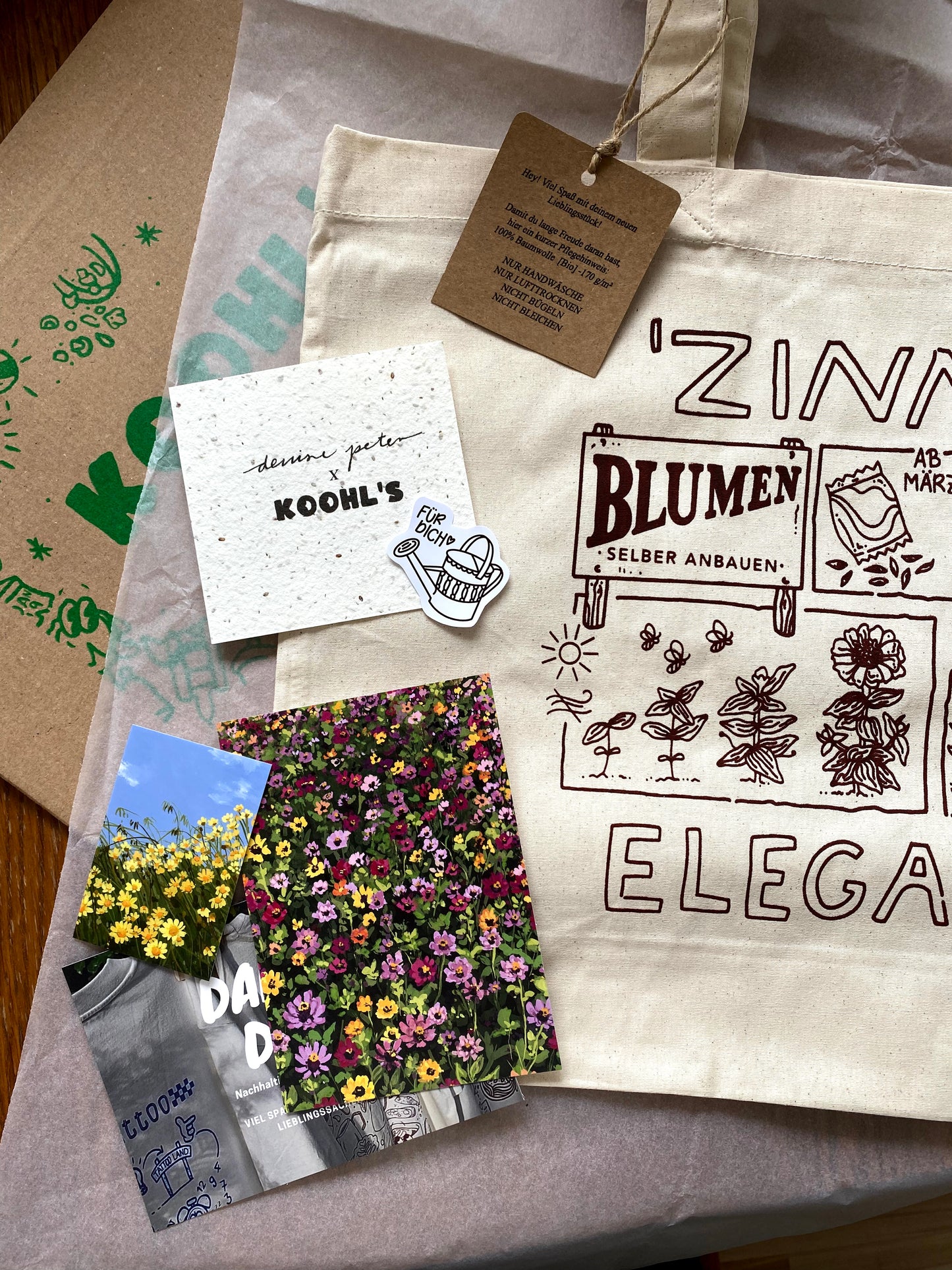 Zinnia Elegans Shopper
