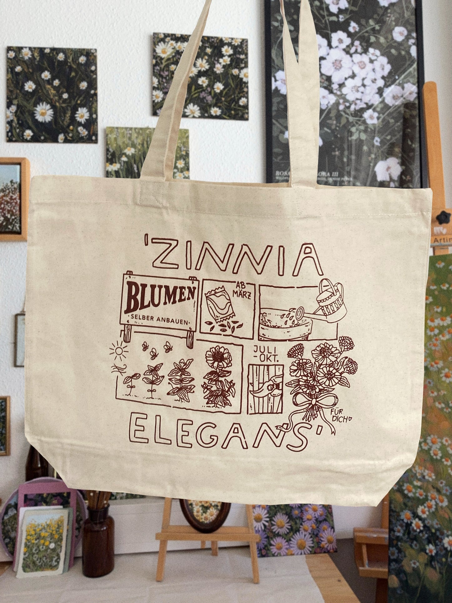 Zinnia Elegans Shopper