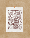 Vegan Kochen Cotton Printwork