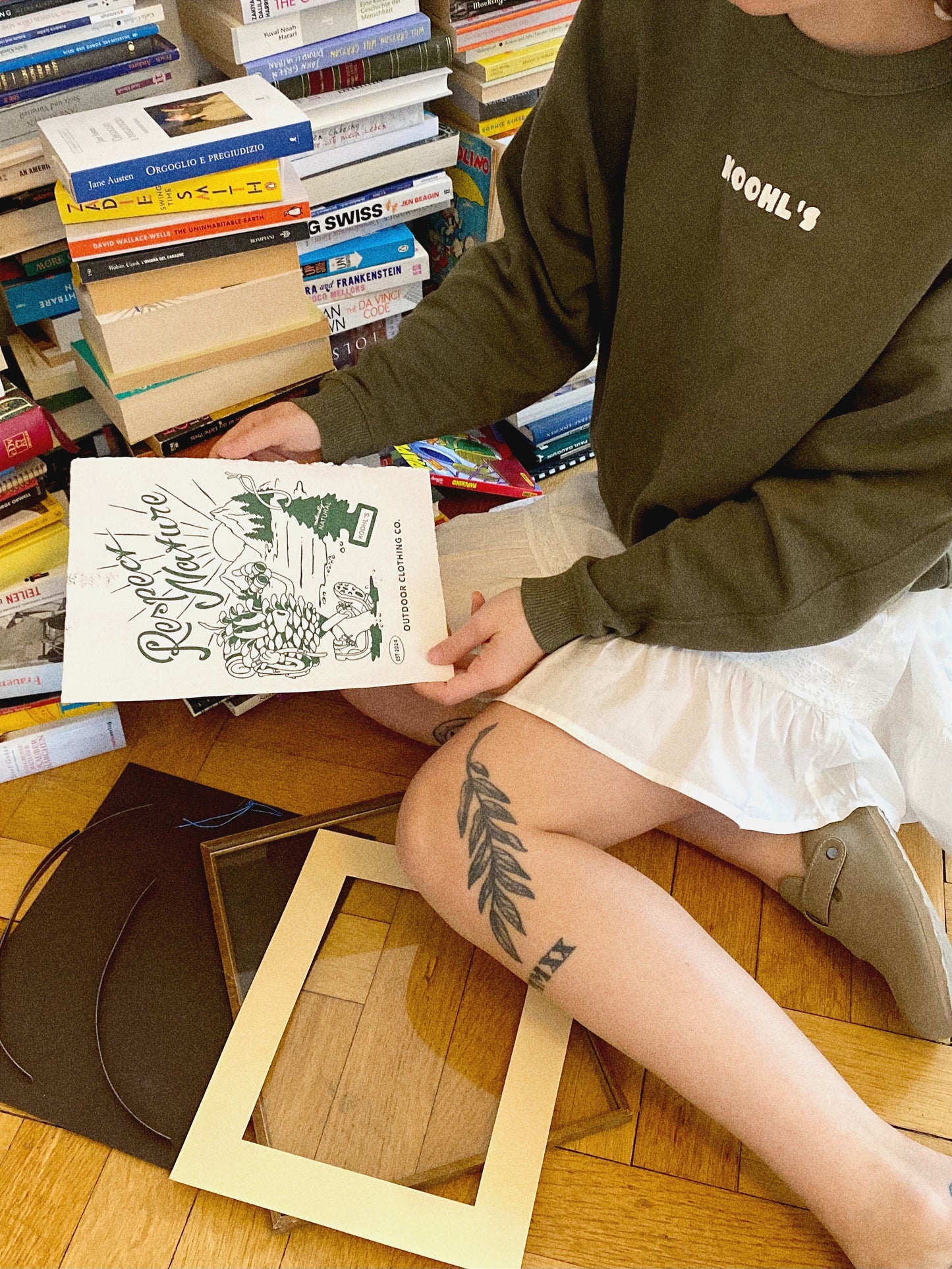 Pizza Cotton Printwork