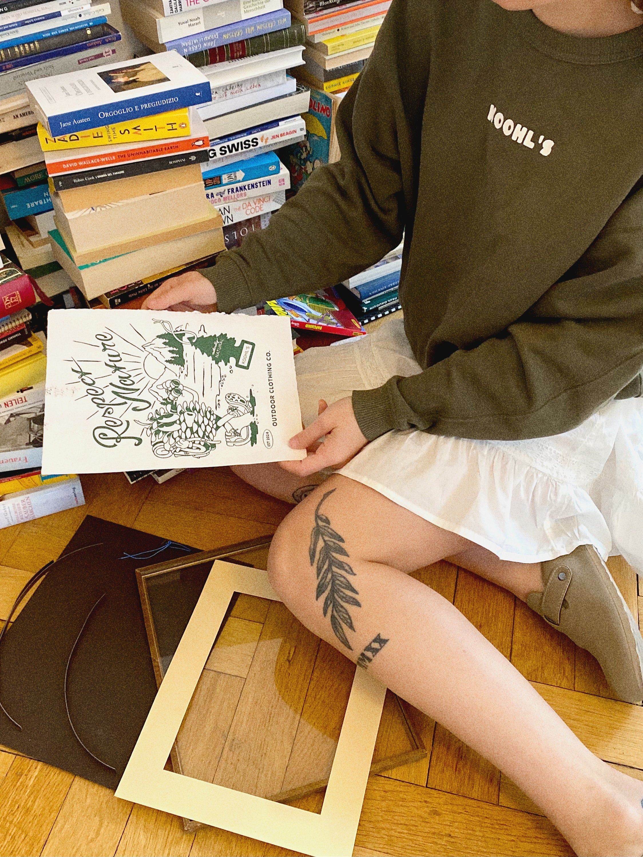 Tattoo Cotton Printwork
