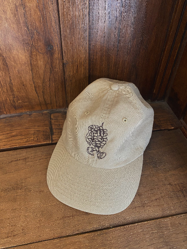 Nachhaltiges Bio-cap mit Naturmotiv, bestickt – Koohl’s Slow Fashion