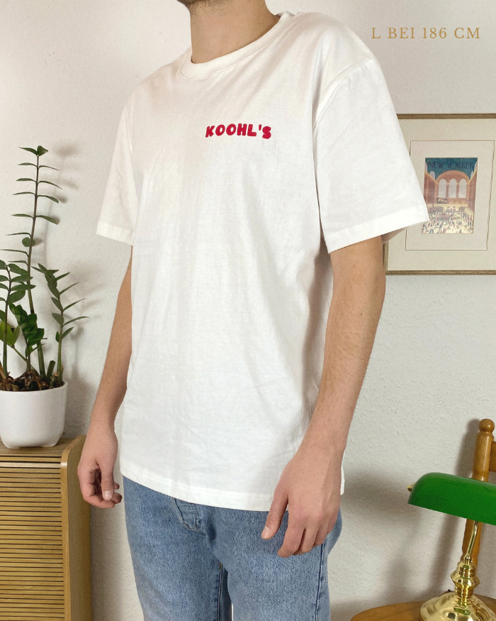 Nachhaltiges Bio-T-Shirt mit Pizzamotiv, handbedruckt – Koohl’s Slow Fashion