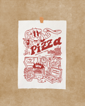 Koohl's Pizza Poster, Print